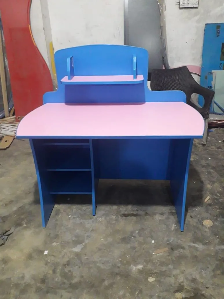 Blue & Pink Kids Study Desk