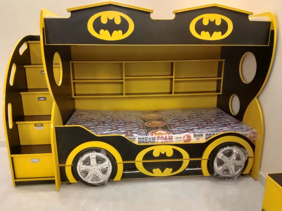 Black & Yellow Hero Bunk Bed