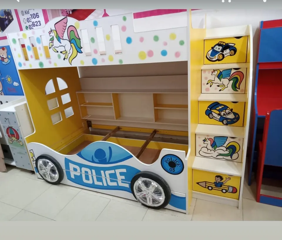 Police Car Bunk Bed